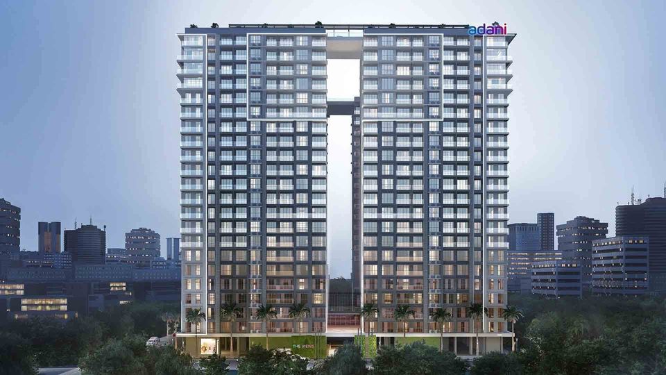 The Views by Adani: Tower exterior. Artist's impression. Source: Adani Realty website