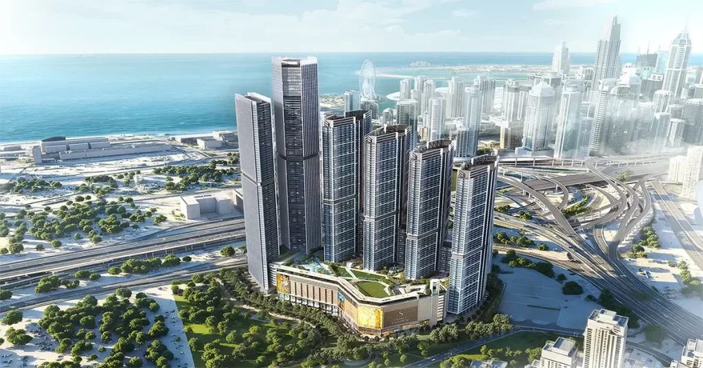 Sobha Central Tower Elevation
